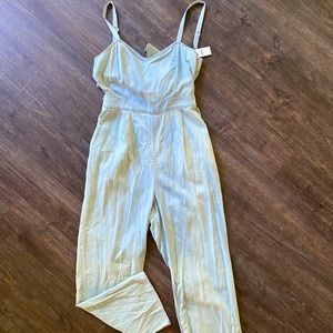 NWT Express Chambray Jumpsuit